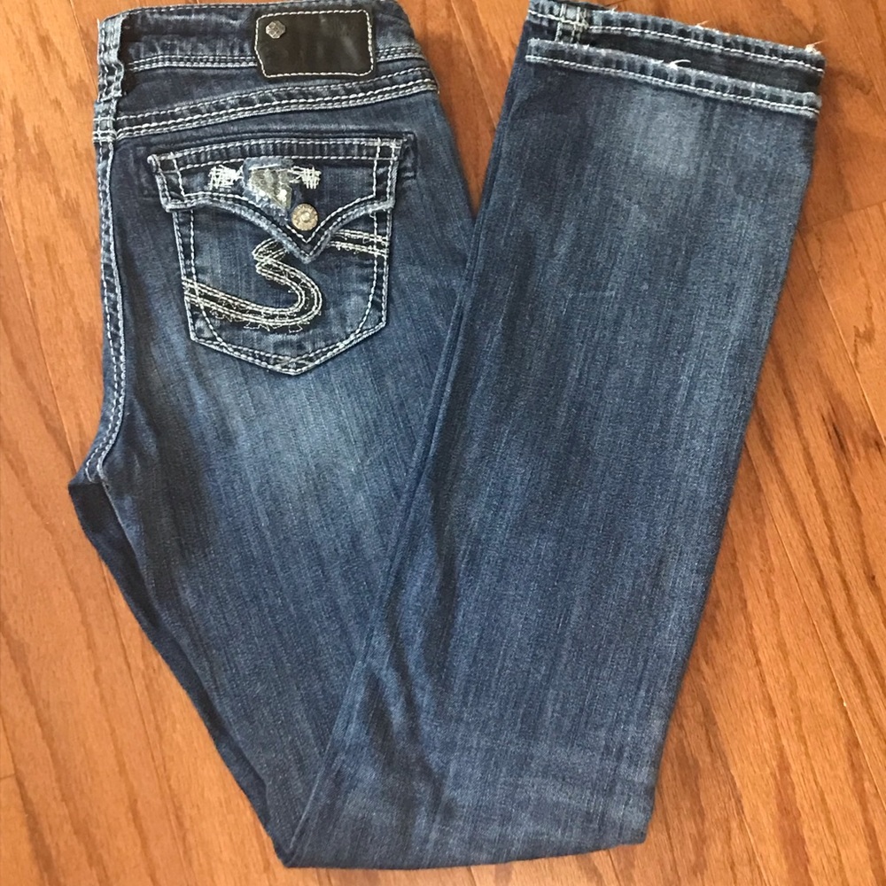 Silver Jeans Women's Suki Slim Boot Mid